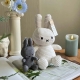 IDEAL - 荷蘭 BON TON TOYS|Miffy米菲兔ECO燈芯絨填充玩偶-白 70cm80888-251087_縮圖