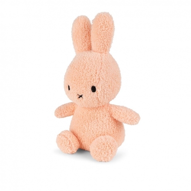 Miffy Terry Peach - 23 cmBON TON TOYS|Miffy米菲兔填充玩偶-桃 23cm