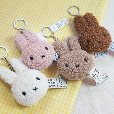 BON TON TOYS|Miffy米菲兔環保填充鑰匙圈-粉10cmBON TON TOYS|Miffy米菲兔環保填充鑰匙圈-粉10cm