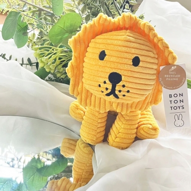 BON TON TOYS|Lion小獅ECO燈芯絨填充玩偶-黃 17cmBON TON TOYS|Lion小獅ECO燈芯絨填充玩偶-黃 17cm