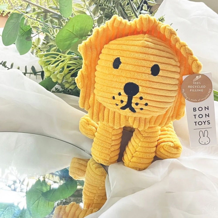 荷蘭 BON TON TOYS｜Lion小獅ECO燈芯絨填充玩偶-黃 17cm荷蘭 BON TON TOYS｜Lion小獅ECO燈芯絨填充玩偶-黃 17cm