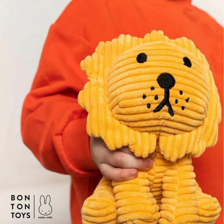 荷蘭 BON TON TOYS｜Lion小獅ECO燈芯絨填充玩偶-黃 17cm荷蘭 BON TON TOYS｜Lion小獅ECO燈芯絨填充玩偶-黃 17cm