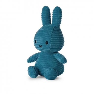Miffy米菲兔ECO燈芯絨填充玩偶-飛行藍 23cm荷蘭 BON TON TOYS|Miffy米菲兔ECO燈芯絨填充玩偶-飛行藍 23cm