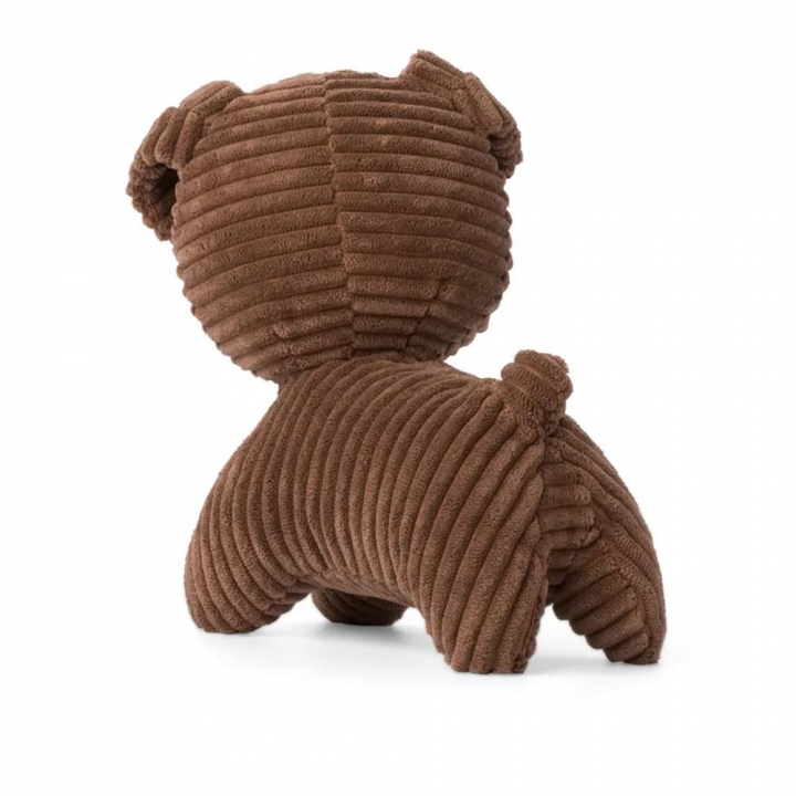 BON TON TOYS - 荷蘭 BON TON TOYS|Snuffy小狗ECO燈芯絨填充玩偶-巧克力 21cm_80907-251231_大圖