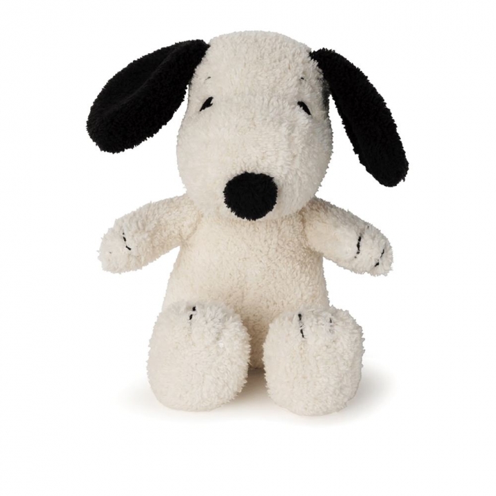 Snoopy Sitting Terry Cream - 17cm荷蘭 BON TON TOYS｜Snoopy史努比填充玩偶-奶油 17cm