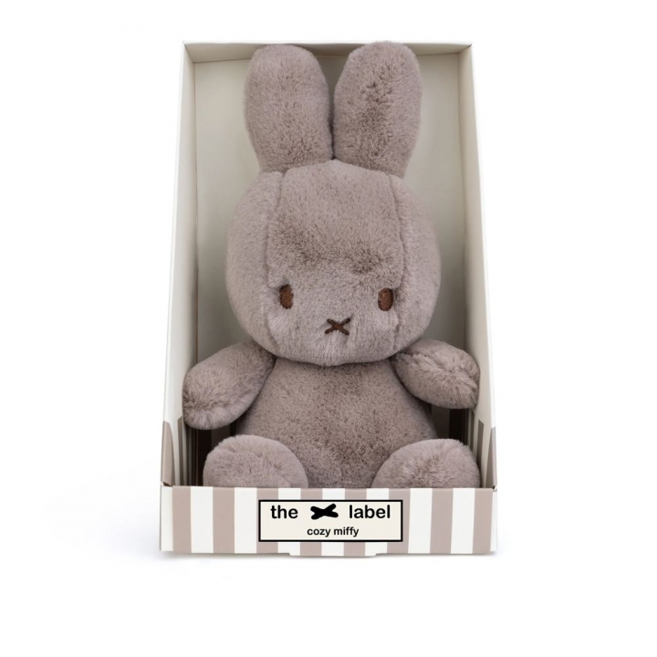 荷蘭 BON TON TOYS｜Miffy米菲兔恬柔盒裝填充玩偶-灰褐 23cm荷蘭 BON TON TOYS｜Miffy米菲兔恬柔盒裝填充玩偶-灰褐 23cm