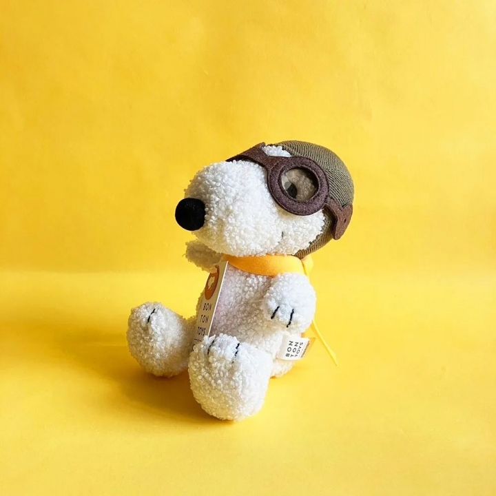 荷蘭 BON TON TOYS｜Snoopy史努比填充玩偶-飛行員 20cm荷蘭 BON TON TOYS｜Snoopy史努比填充玩偶-飛行員 20cm
