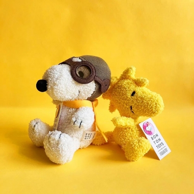BON TON TOYS|Snoopy史努比填充玩偶-飛行員 20cmBON TON TOYS|Snoopy史努比填充玩偶-飛行員 20cm