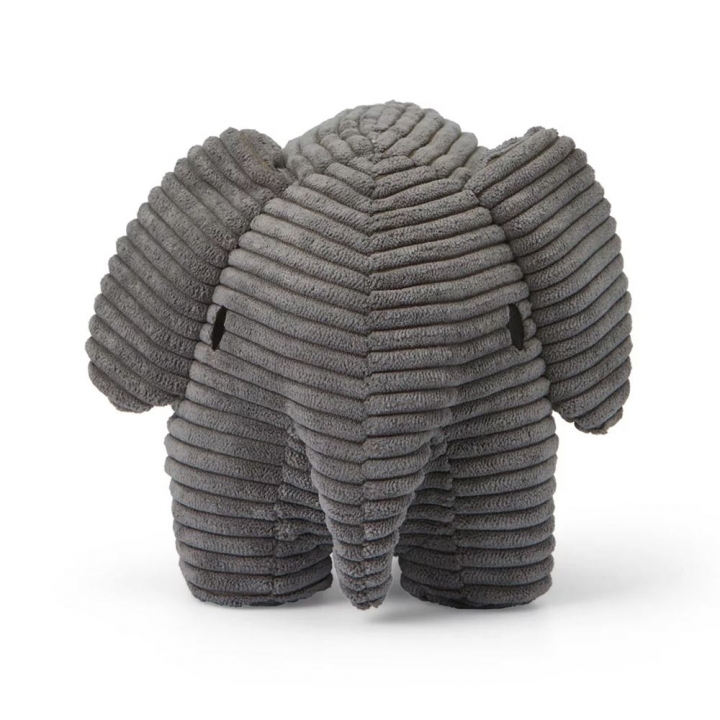 BON TON TOYS - 荷蘭 BON TON TOYS|Elephant小象ECO燈芯絨填充玩偶-灰 23cm_80908-251352_大圖
