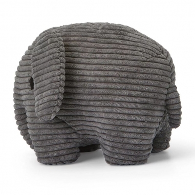 BON TON TOYS|Elephant小象ECO燈芯絨填充玩偶-灰 23cmBON TON TOYS|Elephant小象ECO燈芯絨填充玩偶-灰 23cm