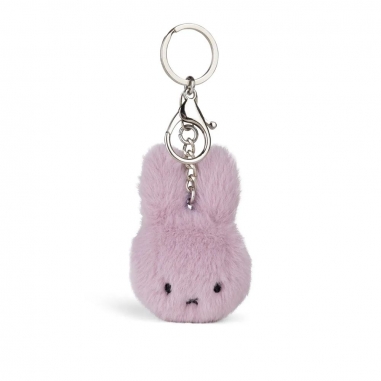 BON TON TOYSBON TON TOYS 荷蘭 BON TON TOYS｜Miffy米菲兔環保毛絨鑰匙圈-丁香紫 8cm