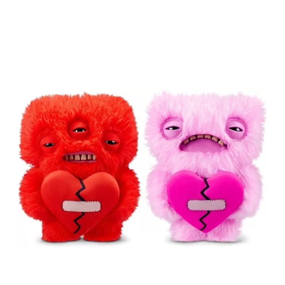 Fuggler 英國 FUGGLER 放克牙寶 萌牙怪獸 9吋愛的抱抱毛絨公仔 (單入隨機出貨)