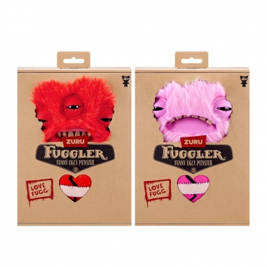 英國 FUGGLER 放克牙寶 萌牙怪獸 9吋愛的抱抱毛絨公仔 (單入隨機出貨)