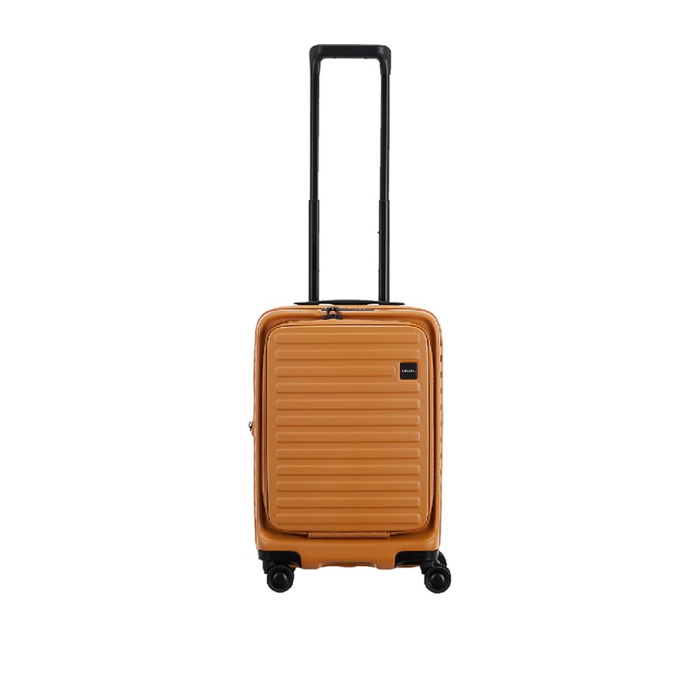 LOJEL LOJEL CUBO 19吋前開擴充拉鍊拉桿登機行李箱 C-F1627-19 黃金焦糖