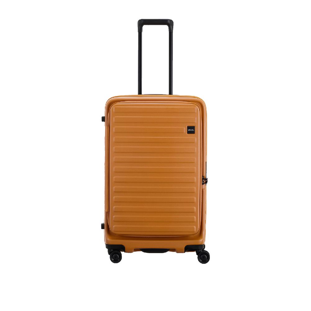 LOJEL LOJEL CUBO 28吋前開擴充拉鍊拉桿行李箱 C-F1627-F28 黃金焦糖
