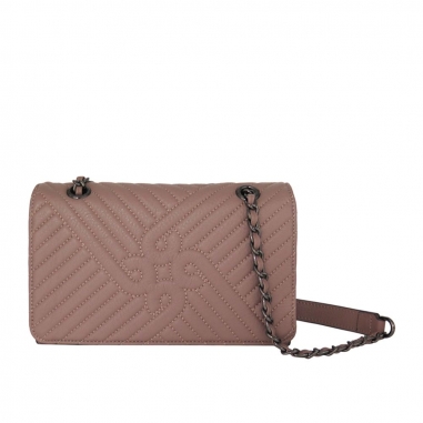 borsalini寶莎禮妮 BORSALINI 0S經典再現鍊帶斜背包 黑