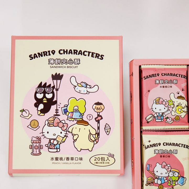 Sanrio 三麗鷗 薄餅綜合夾心酥禮盒Sanrio 三麗鷗 薄餅綜合夾心酥禮盒