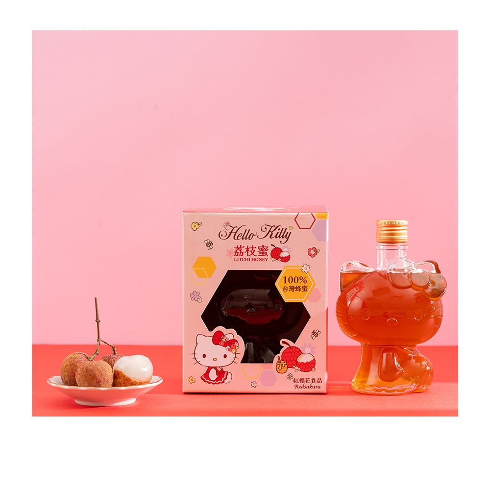 紅櫻花 紅櫻花 x Sanrio三麗鷗｜Hello Kitty 荔枝蜂蜜