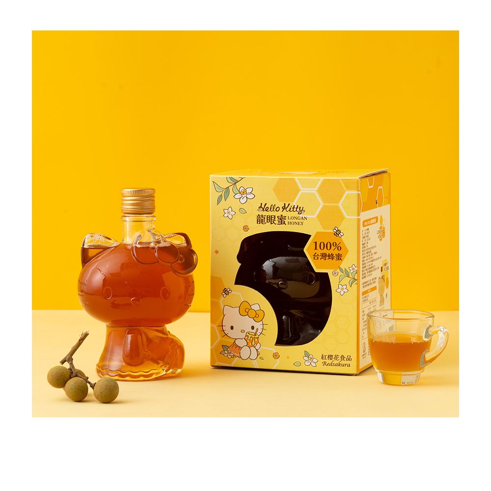 紅櫻花 紅櫻花 x Sanrio三麗鷗｜Hello Kitty 龍眼蜂蜜