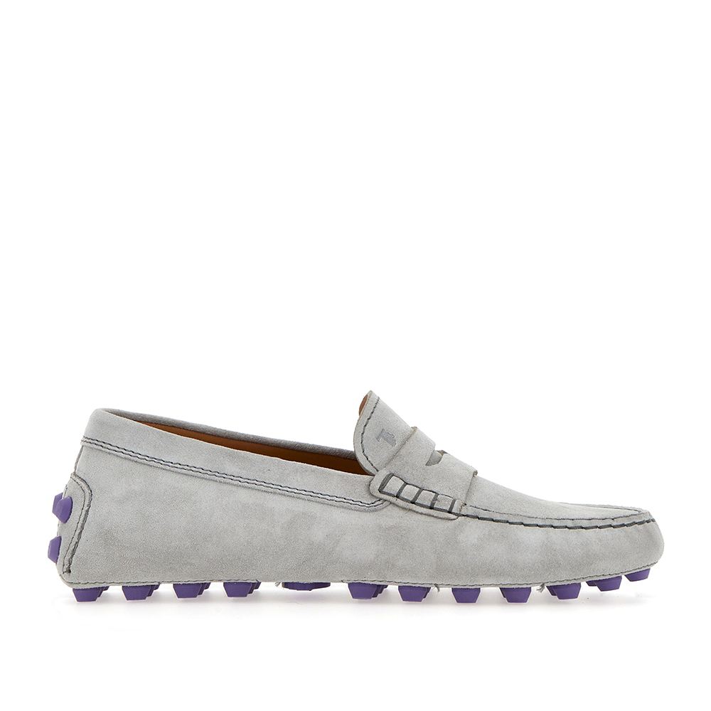 TOD'S Tod s絨面皮革豆豆鞋