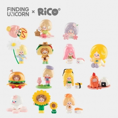 尋找獨角獸 RICO 去野餐吧系列盲盒手辦公仔盒玩 (單入隨機出貨)尋找獨角獸 RICO 去野餐吧系列盲盒手辦公仔盒玩 (單入隨機出貨)