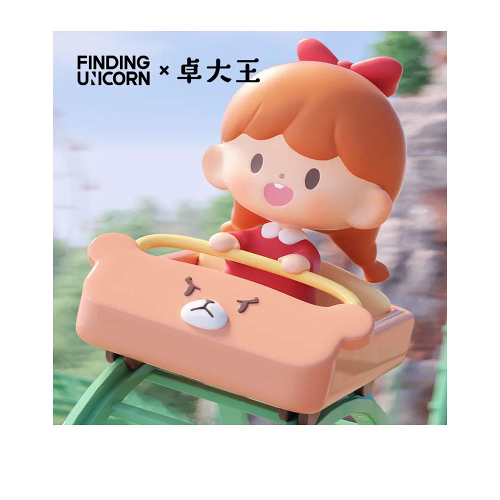尋找獨角獸 尋找獨角獸 卓大王寶藏樂園系列盲盒手辦公仔盒玩 (單入隨機出貨)