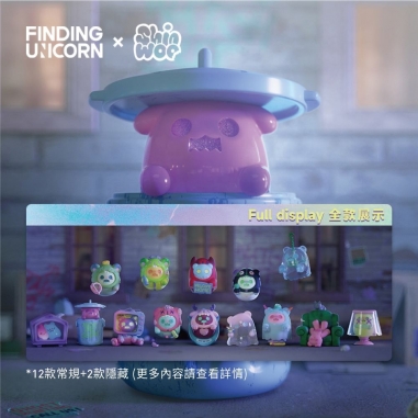 尋找獨角獸 ShinWoo 幽靈熊捉迷藏系列盲盒手辦公仔盒玩 (單入隨機出貨)尋找獨角獸 ShinWoo 幽靈熊捉迷藏系列盲盒手辦公仔盒玩 (單入隨機出貨)