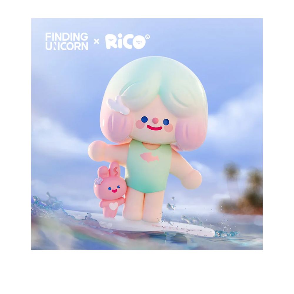 尋找獨角獸 尋找獨角獸 RICO 完美仲夏系列盲盒手辦公仔盒玩 (單入隨機出貨)