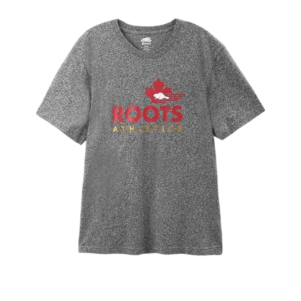 Roots Roots 男裝-ROOTS ATHLETICS SLIM 短袖上衣