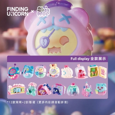 尋找獨角獸 Shinwoo 幽靈熊一個人的生日系列盲盒手辦公仔盒玩 (單入隨機出貨)尋找獨角獸 Shinwoo 幽靈熊一個人的生日系列盲盒手辦公仔盒玩 (單入隨機出貨)
