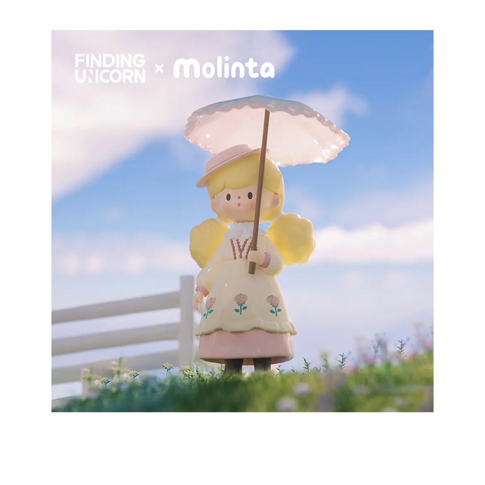 尋找獨角獸 尋找獨角獸 爆米花妹妹夢回洛可可系列盲盒手辦公仔盒玩 (單入隨機出貨)