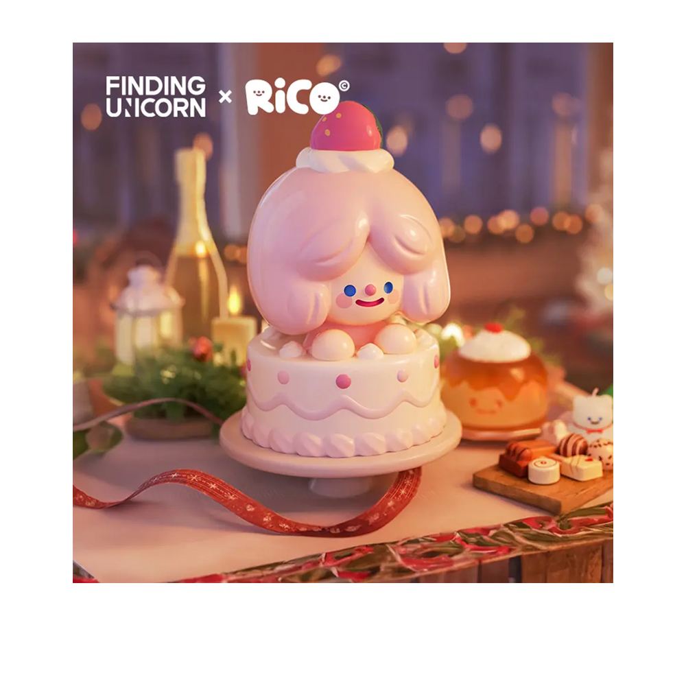 尋找獨角獸 尋找獨角獸 RICO 快樂轟趴系列盲盒手辦公仔盒玩 (單入隨機出貨)