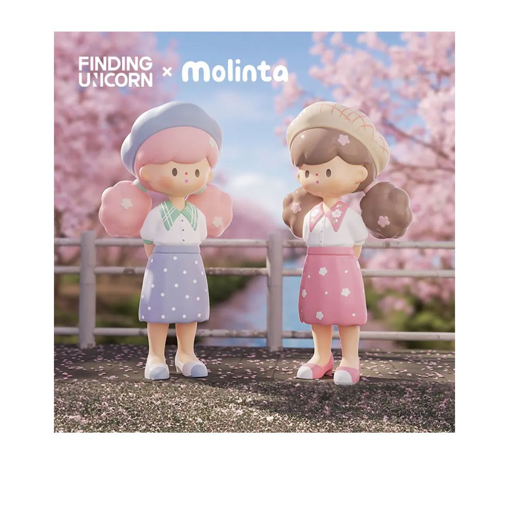 尋找獨角獸 尋找獨角獸 爆米花妹妹城市漫步系列盲盒手辦公仔盒玩 (單入隨機出貨)