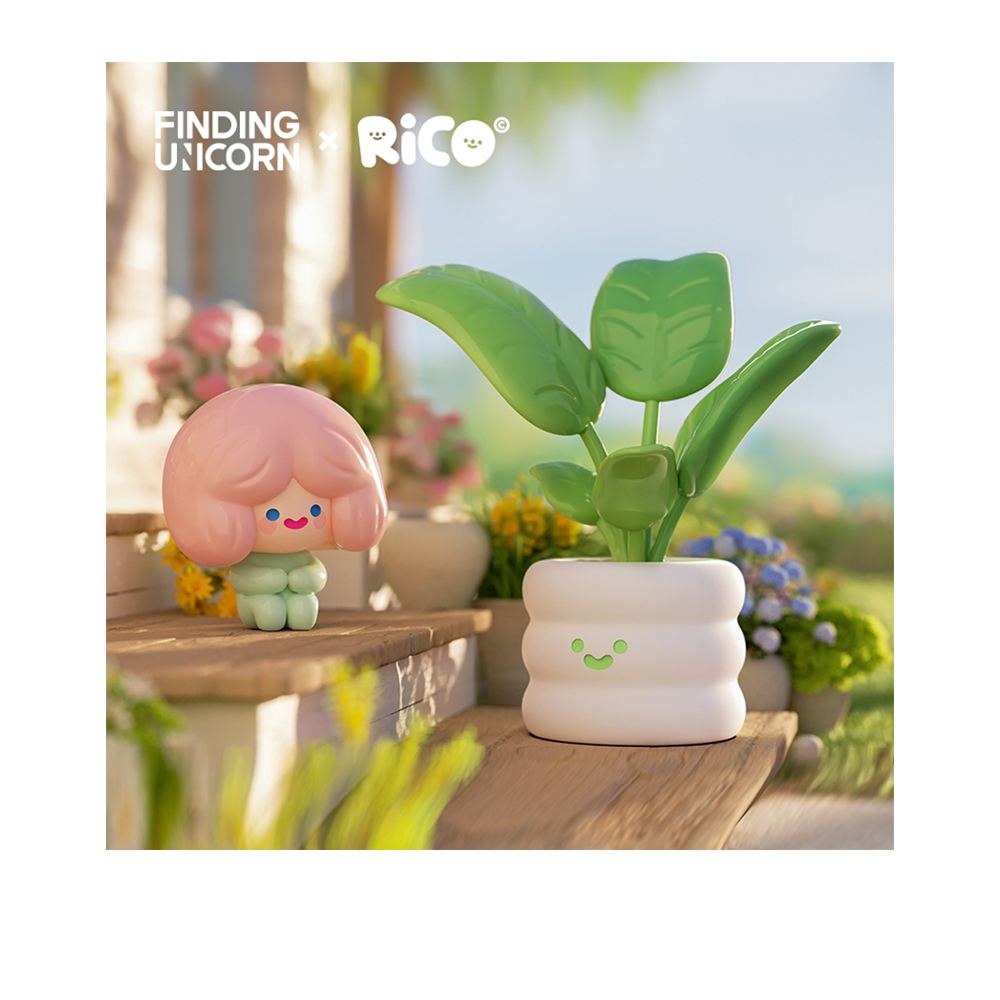 尋找獨角獸 尋找獨角獸 RICO 快樂小屋系列盲盒手辦公仔盒玩 (單入隨機出貨)