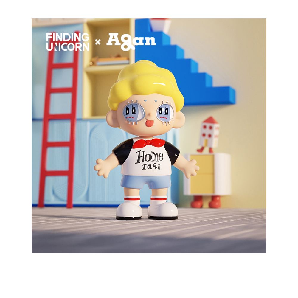 尋找獨角獸 尋找獨角獸 Agan 阿感夢想家系列盲盒手辦公仔盒玩 (單入隨機出貨)