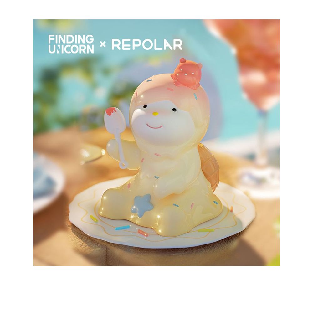 尋找獨角獸 尋找獨角獸 REPOLAR 奇妙夏之旅系列盲盒手辦公仔盒玩 (單入隨機出貨)