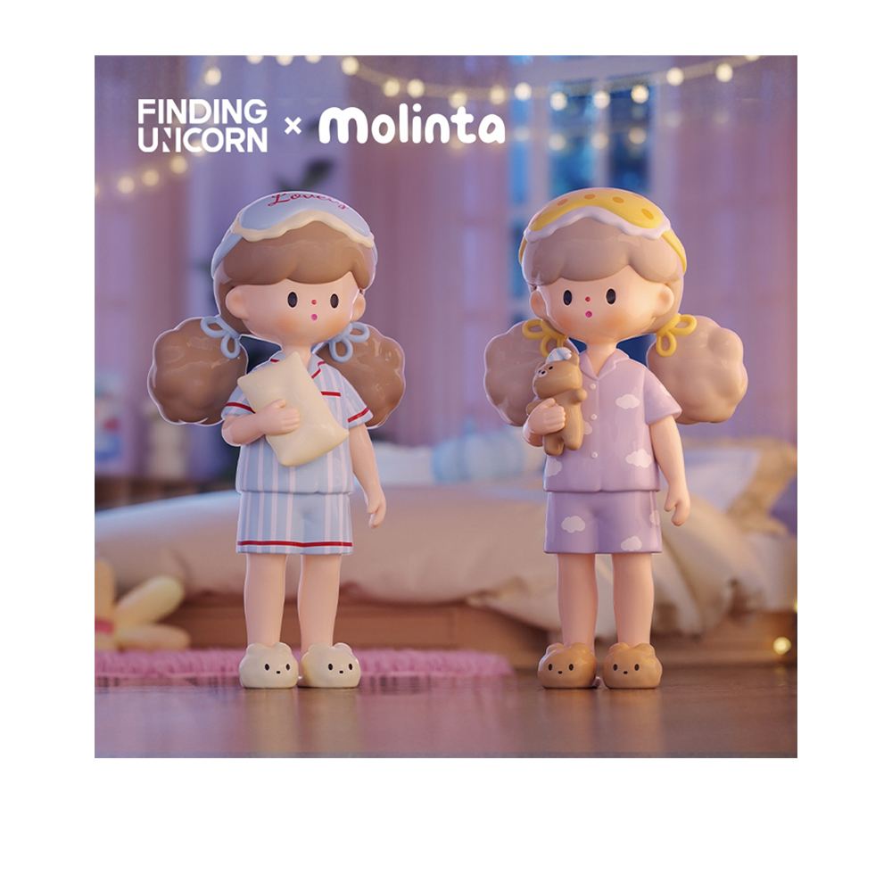 尋找獨角獸 尋找獨角獸 爆米花妹妹小假日系列盲盒手辦公仔盒玩 (單入隨機出貨)