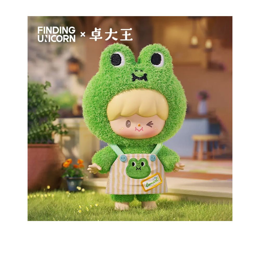 尋找獨角獸 尋找獨角獸 卓大王最好的朋友系列搪膠盲盒手辦毛絨公仔盒玩 (單入隨機出貨)