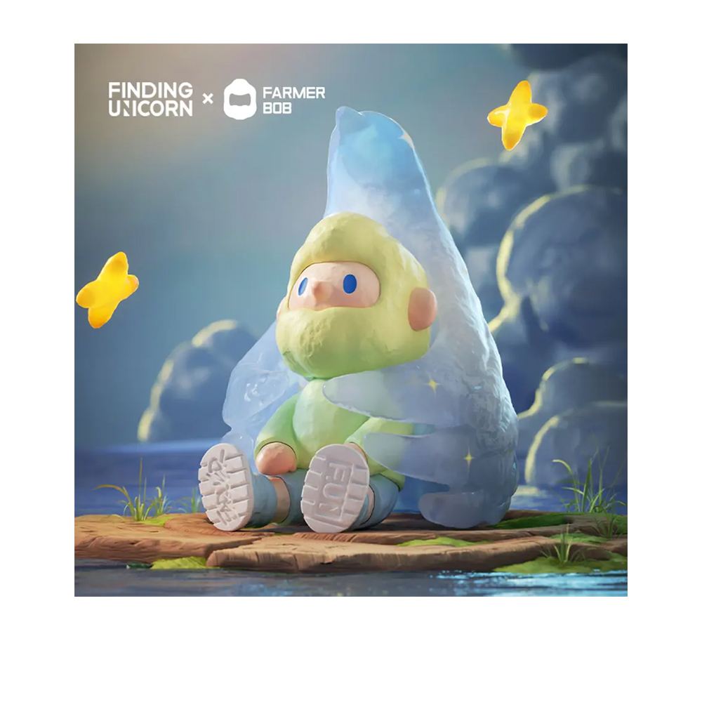 尋找獨角獸 尋找獨角獸 Farmer BOB 如果情緒有回應系列盲盒手辦公仔盒玩 (單入隨機出貨)