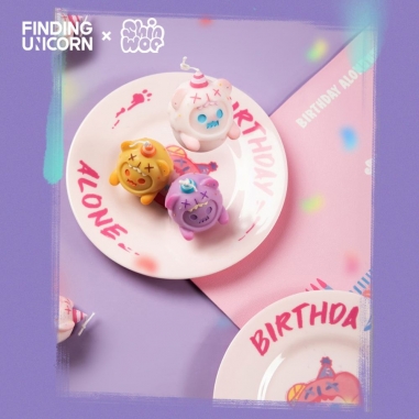 尋找獨角獸 Shinwoo幽靈熊公仔生日蠟燭套組尋找獨角獸 Shinwoo幽靈熊公仔生日蠟燭套組