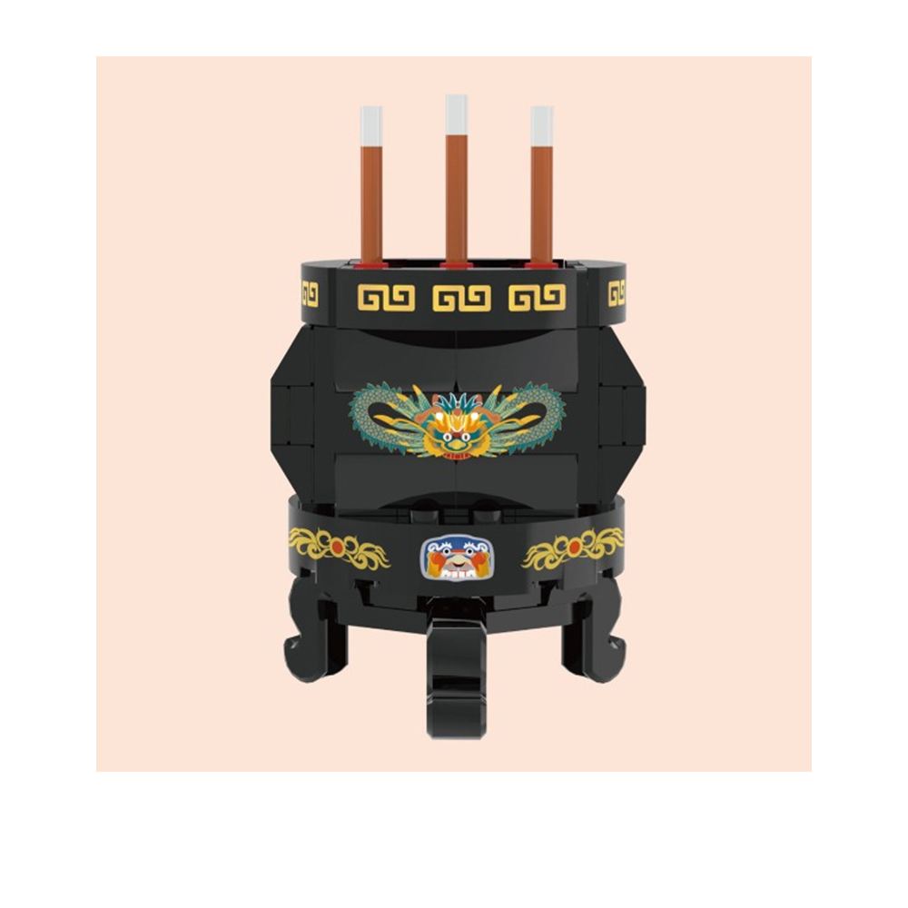 TRUE WAY TOY TRUE WAY TOY｜黑香爐積木組