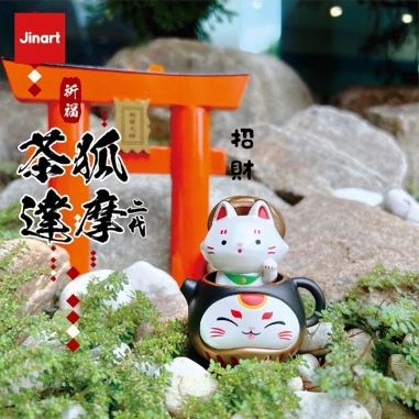 JINART ×茶狐達摩系列 第一代 第二代 盲盒手辦公仔盒玩 (單入隨機出貨)JINART ×茶狐達摩系列 第一代 第二代 盲盒手辦公仔盒玩 (單入隨機出貨)