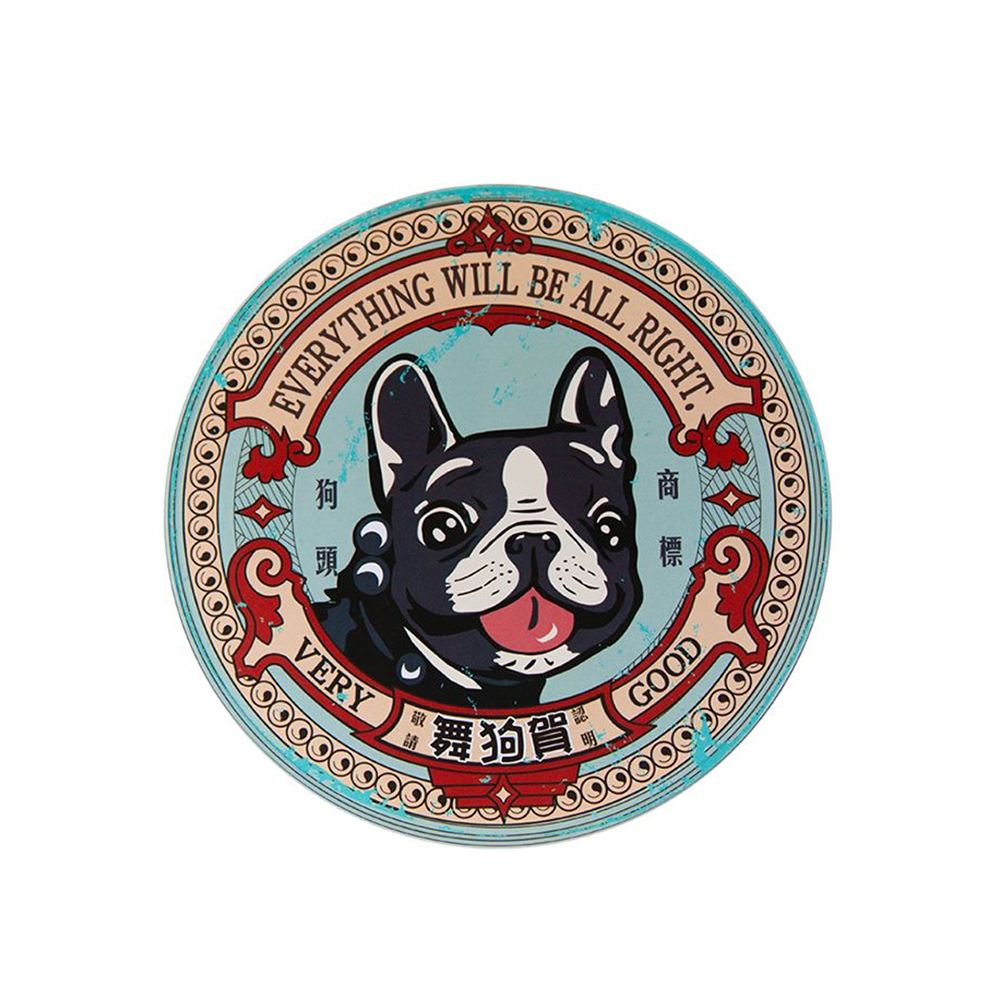 null 木子創意｜舞狗賀馬口鐵大鍋墊