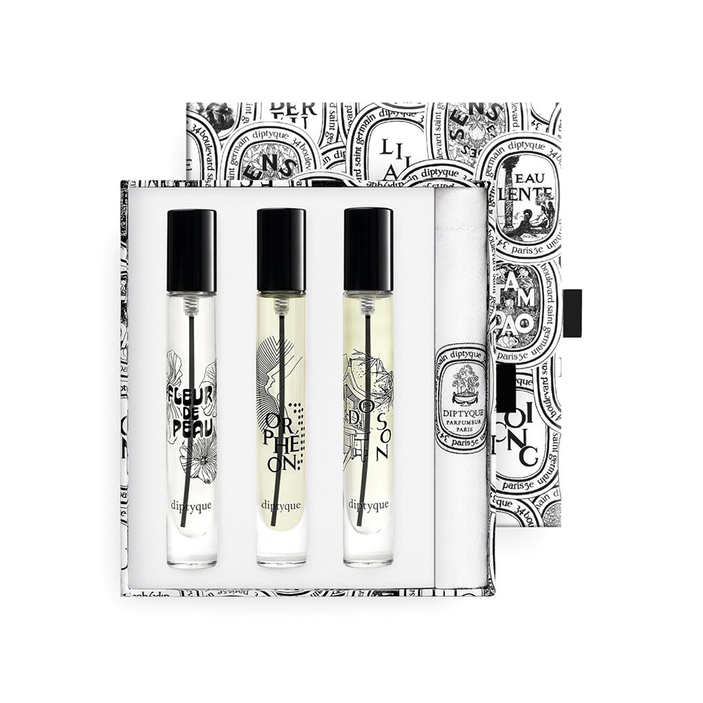 diptyque 淡香精三支裝體驗禮盒