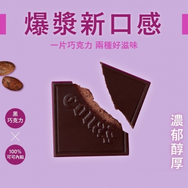 Cona's 妮娜|iTQi食品米其林2星獎 醇濃薄片夾心巧克力