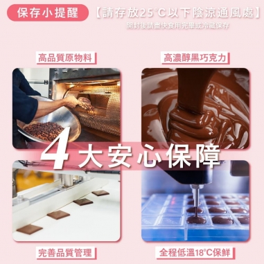 Cona's 妮娜|iTQi食品米其林2星獎 草莓薄片夾心巧克力