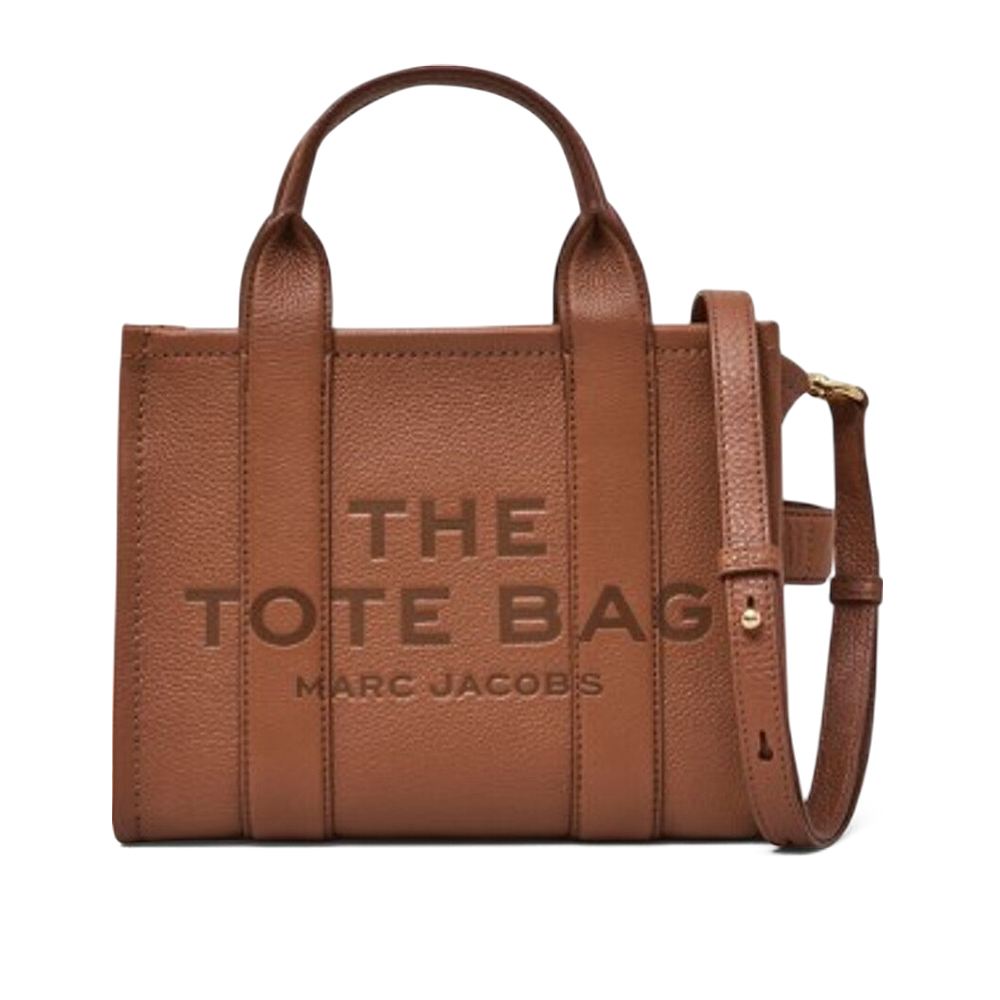 Marc Jacobs 字母印花皮革兩用托特包-小號