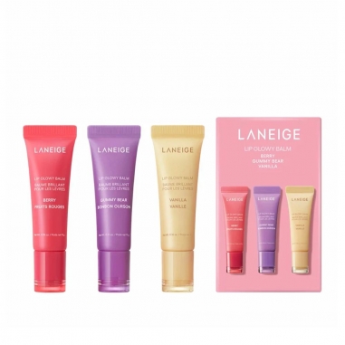 Laneige蘭芝 果凍水光潤唇膏 3支裝套組