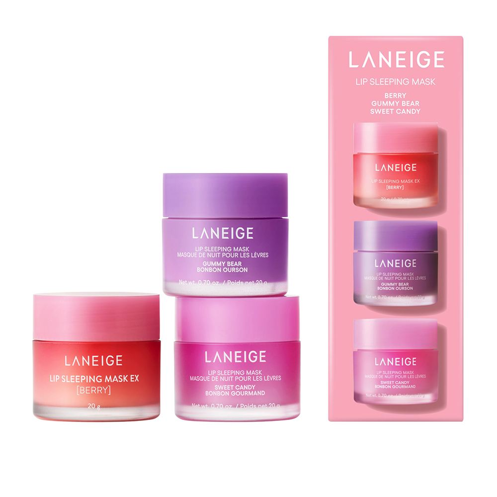 Laneige 睡美人極萃滋養晚安唇膜 3支裝套組