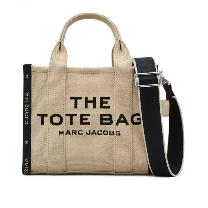 MJ THE MINI TOTEMarc Jacobs字母印花帆布兩用托特包